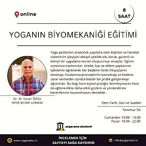Yoganın Biyomekaniği Eğitimi