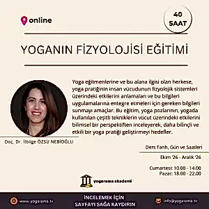 Yoganın Fizyolojisi Eğitimi