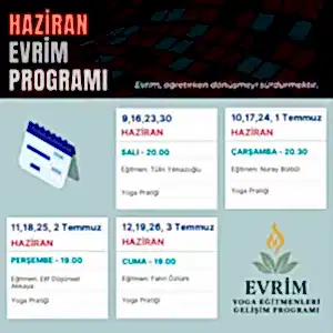 EVRİM Haziran Ayı Programı